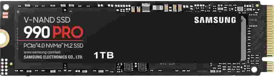 SSD Samsung 990 PRO 1TB NVMe M.2 2280 (Leitura até 7450MB/s e Gravação até 6900MB/s)