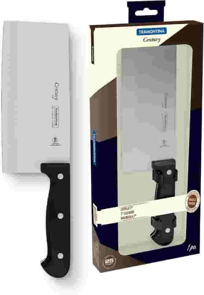 Cutelo 7", Tramontina, Century 24026107, Preto