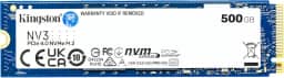 Kingsto.n NV3 500GB M.2 2280 NVMe SSD | PCIe 4.0 Gen 4x4 | Up to 5000 MB/s | SNV3S/500G
