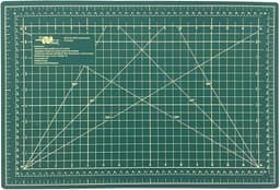 Base Para Corte De Mesa A3 Dupla Face Patchwork Artesanato (Verde)