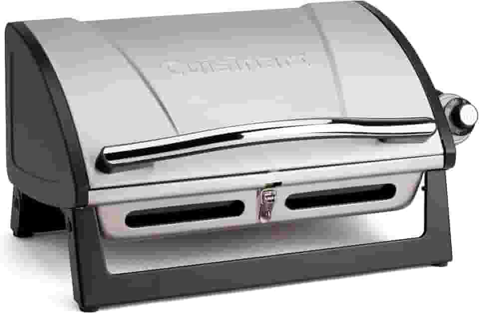 Cuisinart Grelha a gás de mesa portátil de propano CGG-059A 8.000 BTU