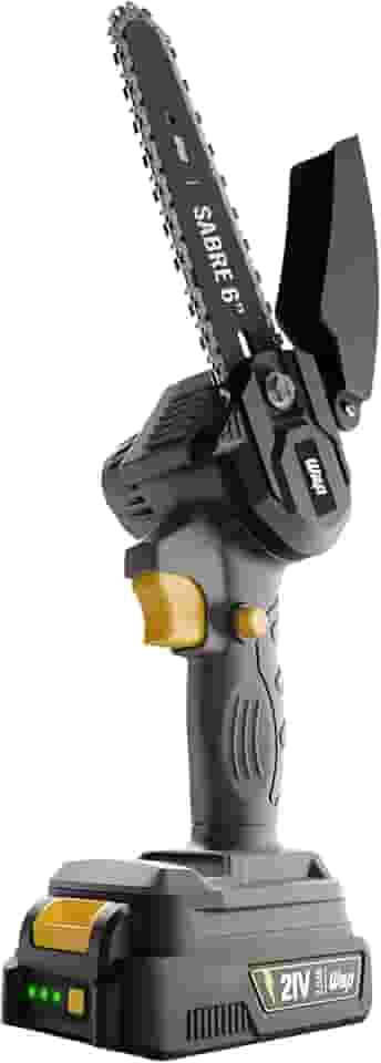 WAP Motoserra Sabre à Bateria 6" K21 S01, com Autonomia de 20 Minutos e Corte Máximo de 10cm, 3600rpm 21V Bivolt