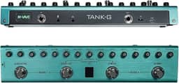 Pedal de Guitarra Multi-Efeitos Tank G, Effects pedaleira guitarra Reverb Delay MOD AMP Bateria lítio cuvave/mvave Recarregável, 36 Presets, 9 amp, 8 IR Cab Slots, 3 Simulação, Delay, Reverb Efeitos