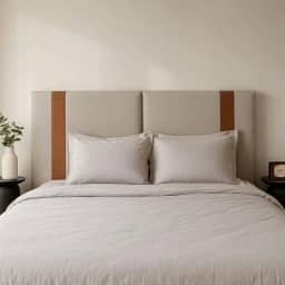 Cabeceira Dobrável ARTE Casal Cama Box Linho 1,38 Casal