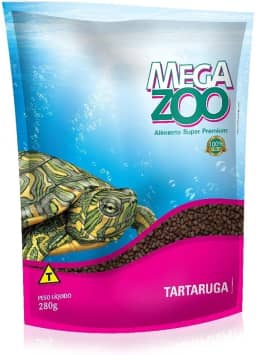 RAÇÃO MEGAZOO EXTRUSADA TARTARUGA 280G