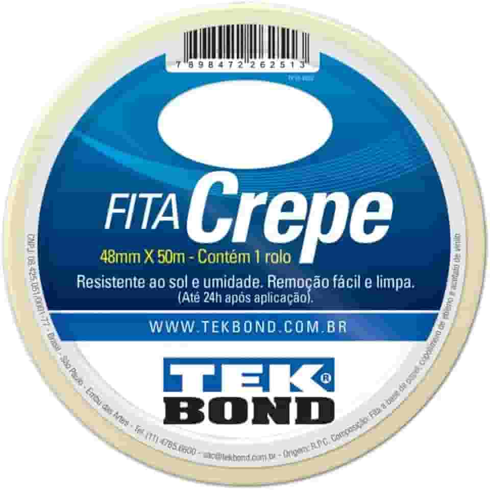 Fita Crepe 48mm x 50m-TEKBOND-21111048500