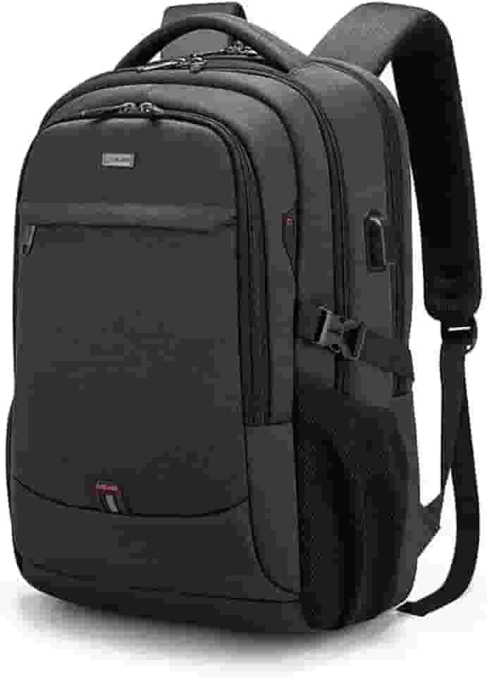 Mochila Executiva Para Notebook Impermeável de até 15.6 Polegadas, Multifuncionais Resistente para Viagens de Negócios Grande Escola Trabalho Viagens Mochila Casual