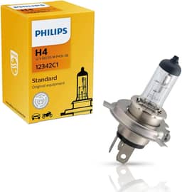 Lâmpada Farol H4 12V 60/55W - Philips 12342C1