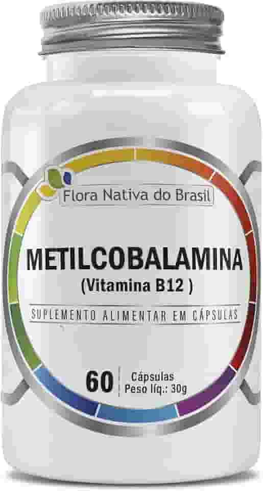 Vitamina B12 (Metilcobalamina) 414% IDR 60 cápsulas - Flora Nativa