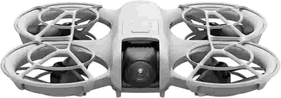 DJI Neo, mini drone com câmera UHD 4K para adultos, drone voador automático de 135 g que segue você, decolagem de palma, rastreamento de assunto de IA, QuickShots, vídeo estabilizado, protetor de