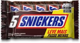 Snickers Chocolate Original 5 Unidades de 45g