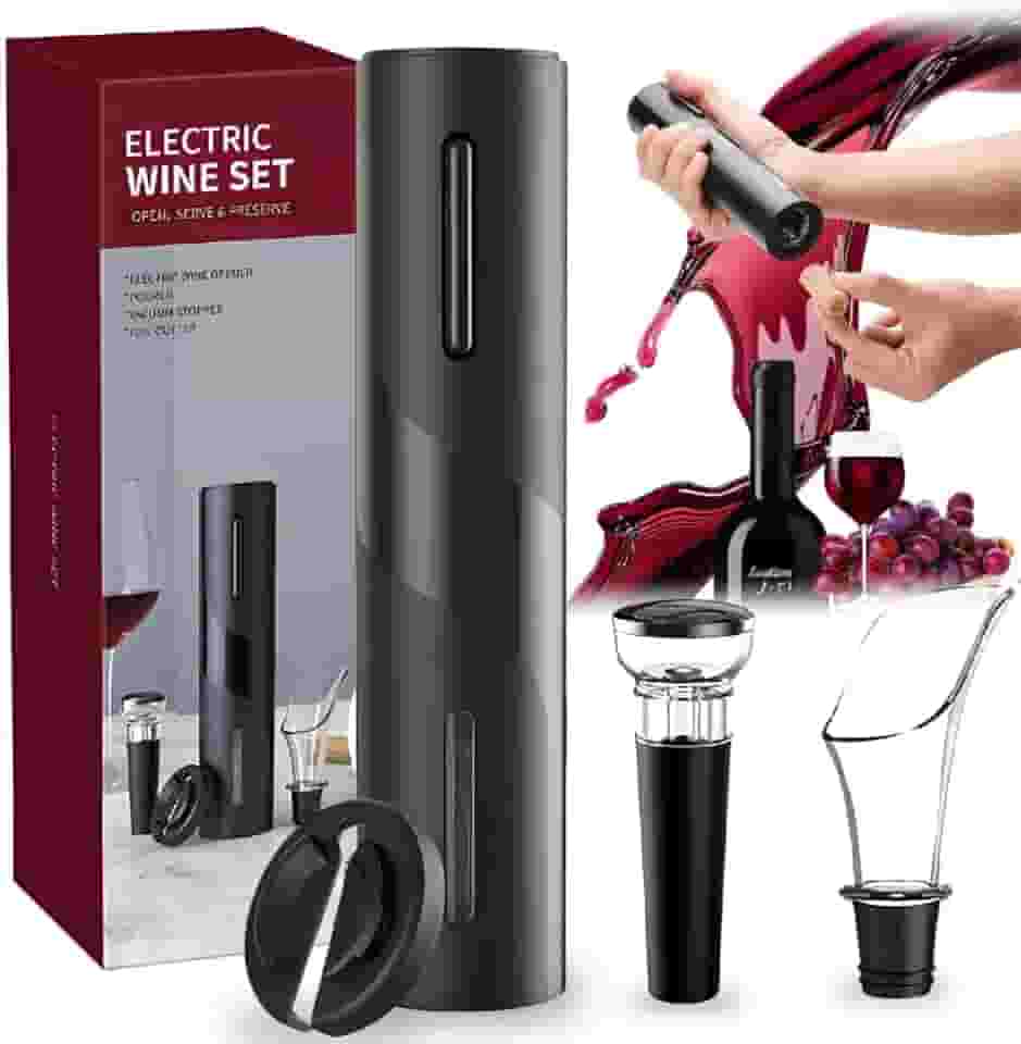 Abridor De Garrafa Automático Onyon Saca Rolhas Elétrico