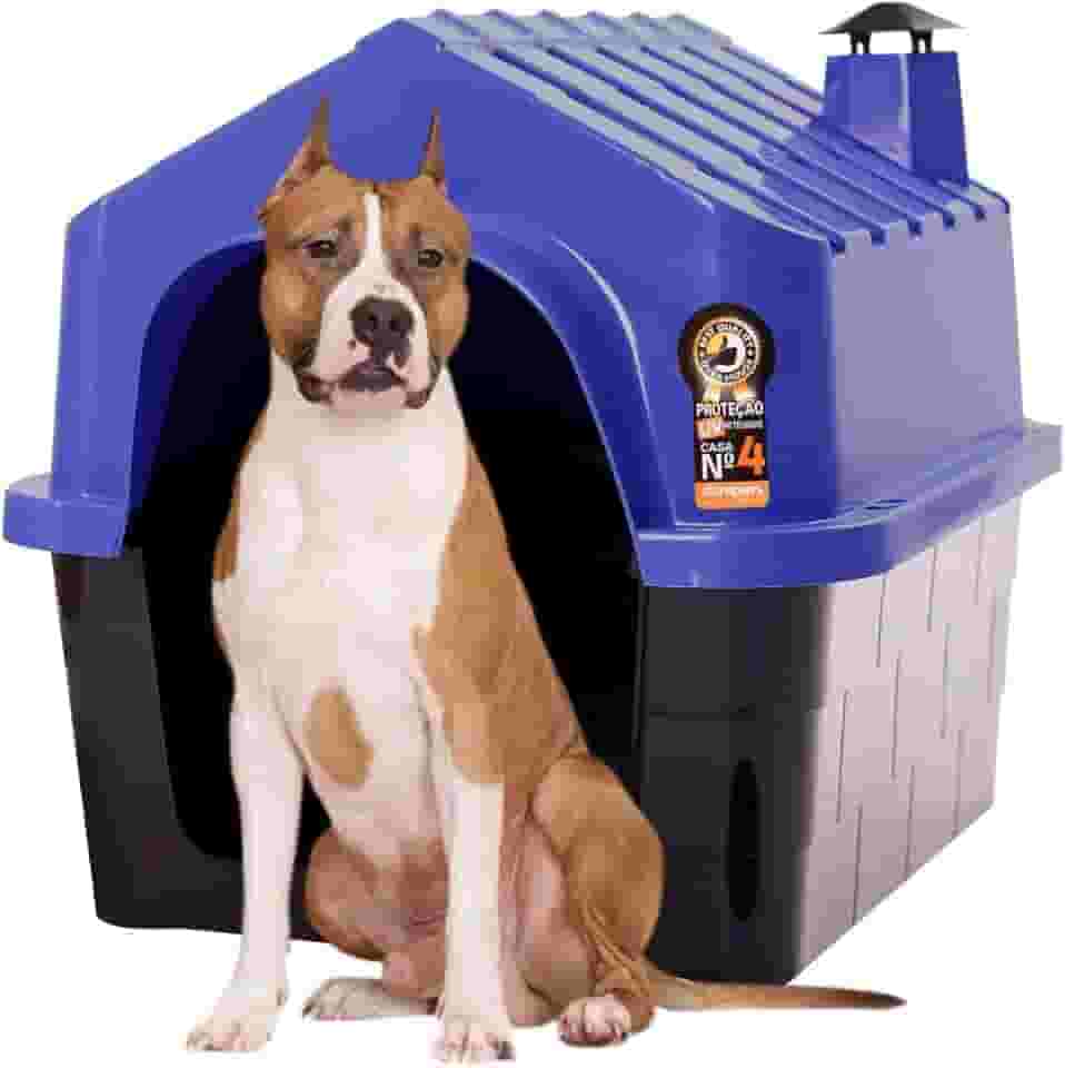 Dura Pet Casa de Cachorro DuraHouse N.4 Azul