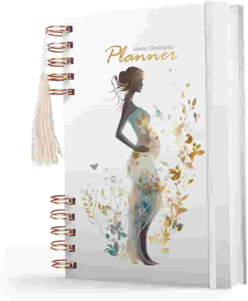 Planner Da Gestante - Diário Da Minha Gestação - Capa Colors 15 x 21 cm
