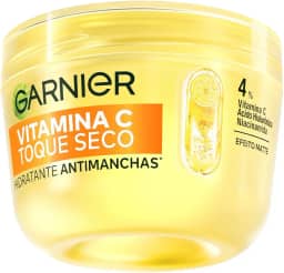 Garnier, Gel Creme Hidratante Facial Antimanchas Toque Seco, com Vitamina C, Niacinamida e Ácido Hialurônico, Controla a Oleosidade e Uniformiza a Pele, 85g