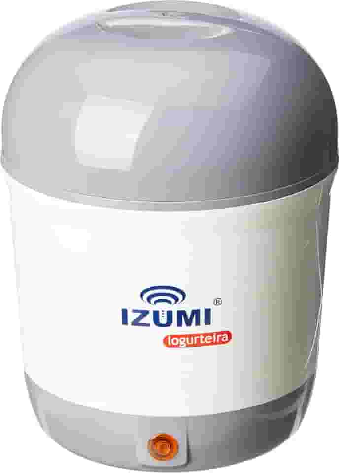Yexati Iogurteira Elétrica Cinza Bivolt - Fazedor de Iogurte - Produz 1 Litro - Material Polipropileno - Para Fazer Iogurte Caseiro