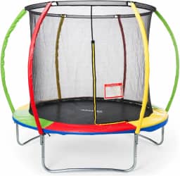 Replay Kids Cama Elástica Pula Pula Trampolim 1,83m, Com Rede e Lona (até 80 kg), Multicolorida