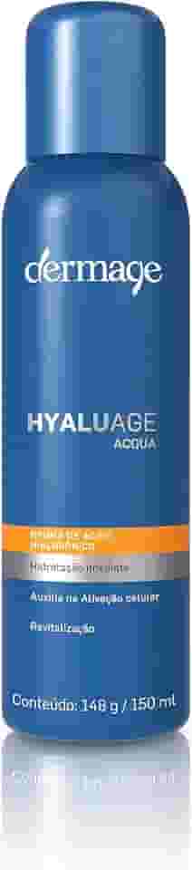 Hyaluage Acqua, Bruma Facial Dermatológica, Ácido Hialurônico de Alto Peso Molecular, Pele Hidratada e Radiante, Fórmula Hipoalergênica, 150ml
