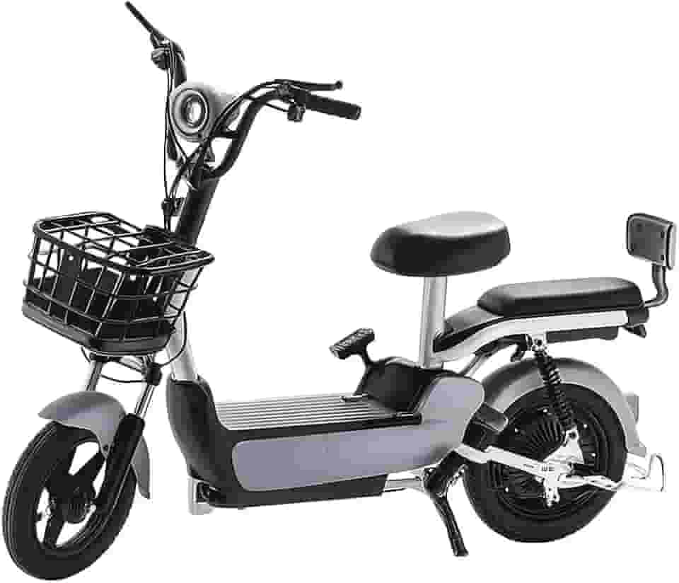 Bicicleta Elétrica Adulto 500W Scooter ZJ – Autopropelida Velocidade Max 30Km Ideal Para Mobilidade Urbana com Garupa e Alarme