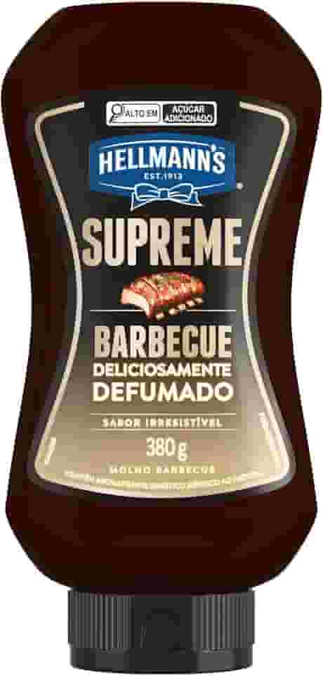 Molho Barbecue Defumado Hellmann's Supreme Squeeze 380g