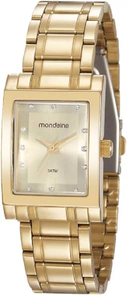 Relogio Mondaine Feminino Dourado - 32103lpmvde1