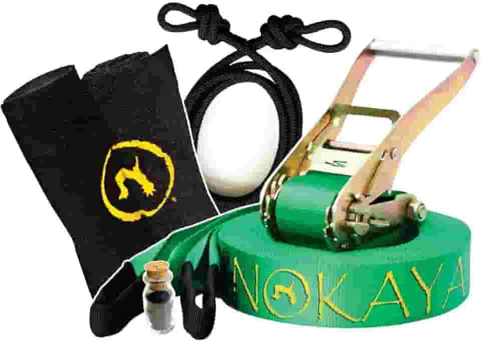 Kit Slackline Completo 10m Profissional - Nokaya Slackline