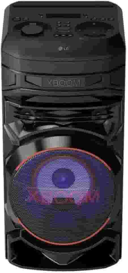 Caixa de Som LG Xboom RNC5 com Bluetooth Função DJ 200W Bivolt Preto RNC5.ABRALLK