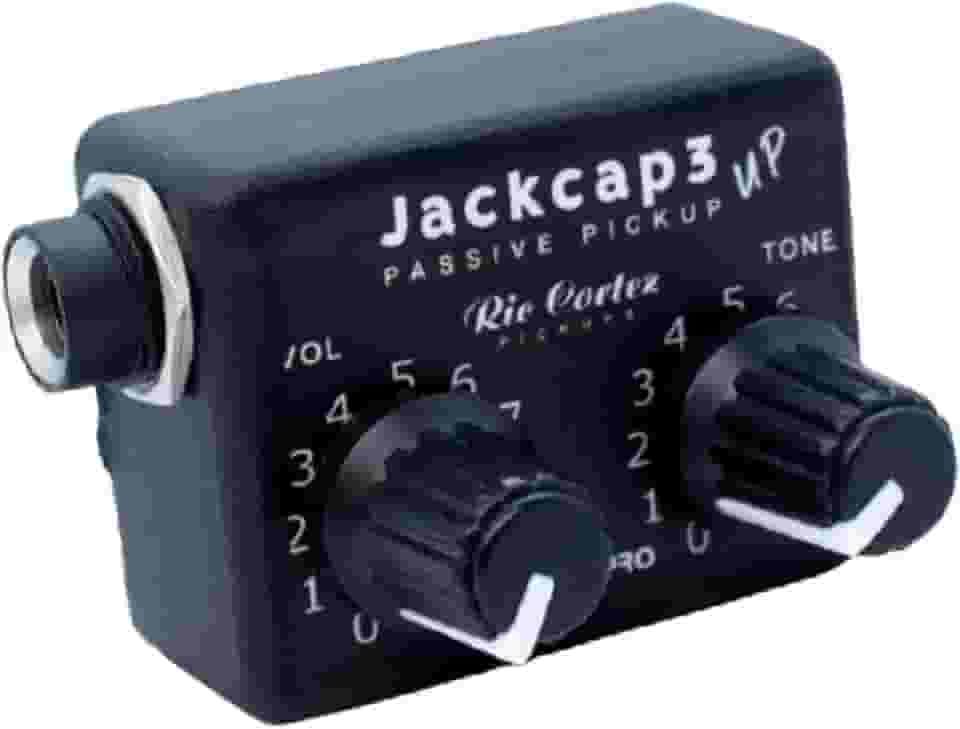 Jackcap 3 UP Captador de Contato para Violino Violão Cavaco Cello c/Volume e Tone