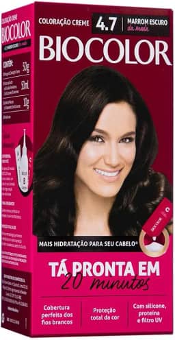 Biocolor Mini Kit Coloração Creme 4.7 Da Moda