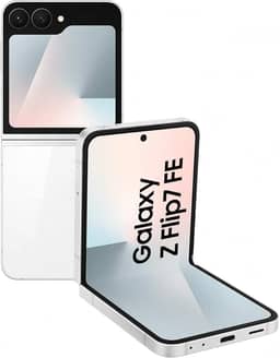Samsung Galaxy Z Flip7 FE 5G, 128GB 8GB RAM Tela 6,7", Galaxy AI - Branco