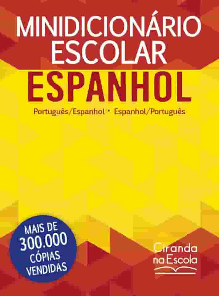 Ciranda Cultural Minidicionário escolar Espanhol (papel off-set): Português - Espanhol, Laranja