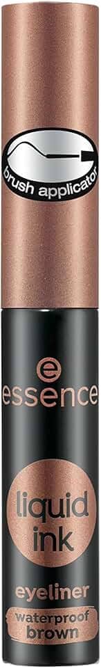 Delineador Liquid Ink essence marrom à prova d´ água