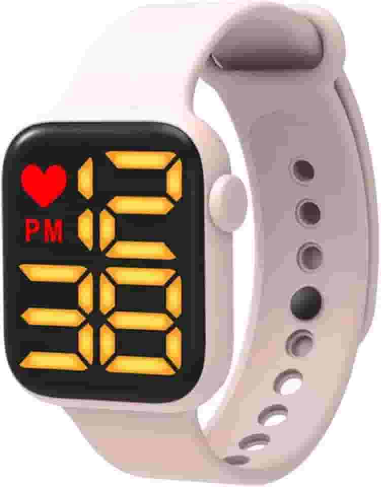 Relogio Digital Infantil Led Menino Menina Masculino Feminino Criança De Pulso