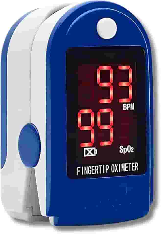 Oxímetro Digital Medidor de Pulsação e Saturação de Oxigênio no Sangue. Portátil, Preciso e Simples de Usar