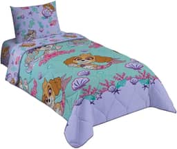 Lepper, Edredom Patrulha Canina Skye Menina Solteiro Infantil Dupla Face Microfibra Lepper