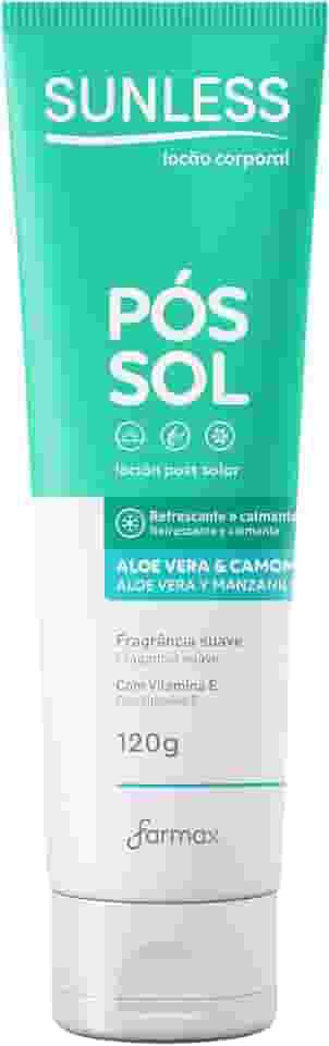 Farmax - Pos Sol Sunless Farmax 120G Aloe Vera E Camomila