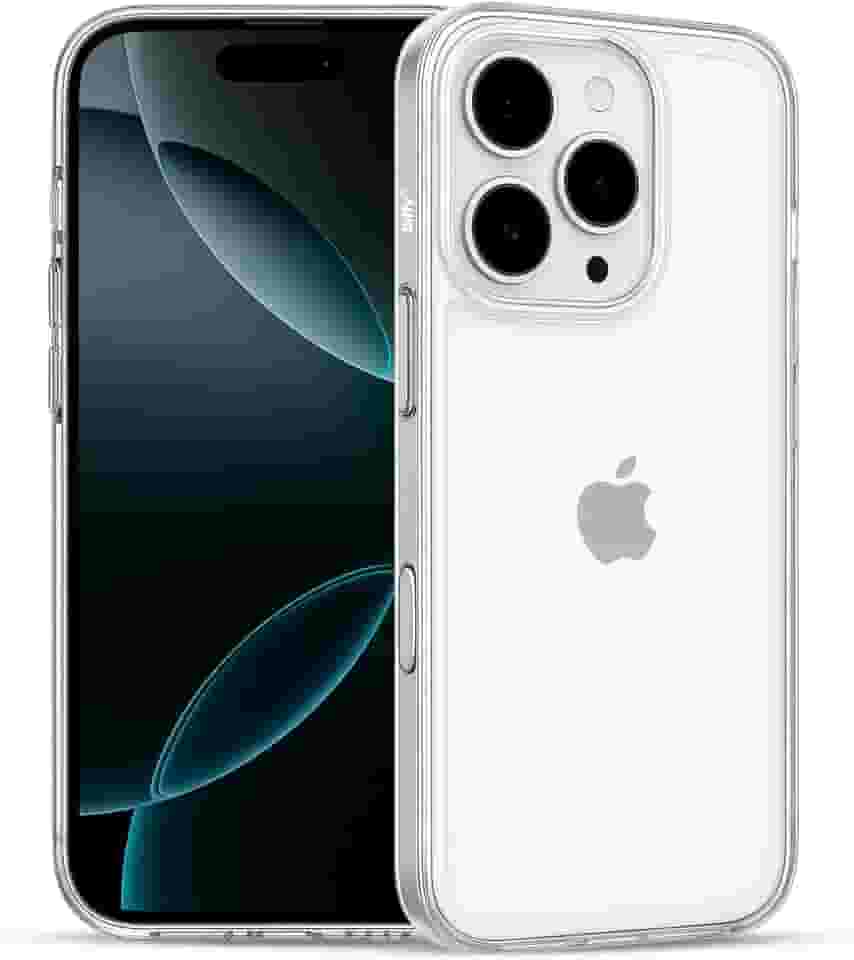 Capa para iPhone 12 Transparente - Design Fino, Botões Metalizados, Bordas Reforçadas e Proteção de Câmera | Clean Case - Diffy