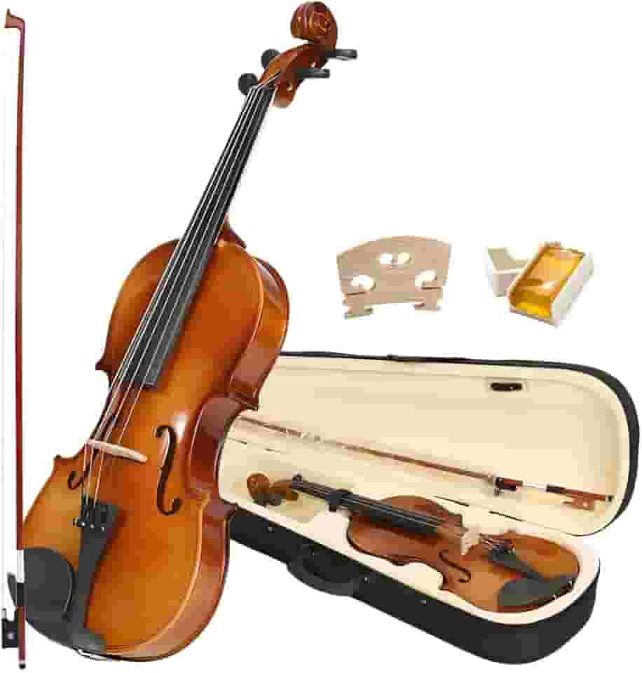 Violino Acústico 4/4 Arco Breu Cavalete Mdf Estojo Luxo