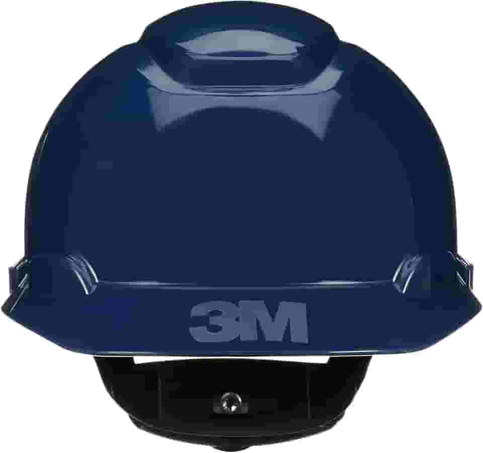 3M, Capacete de Segurança H-710, Secure Fit com Suspensão de Catraca e Sensor UV - Azul Escuro