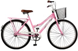 Bicicleta de Passeio KLS Retro Aro 26 com Freios V-brake