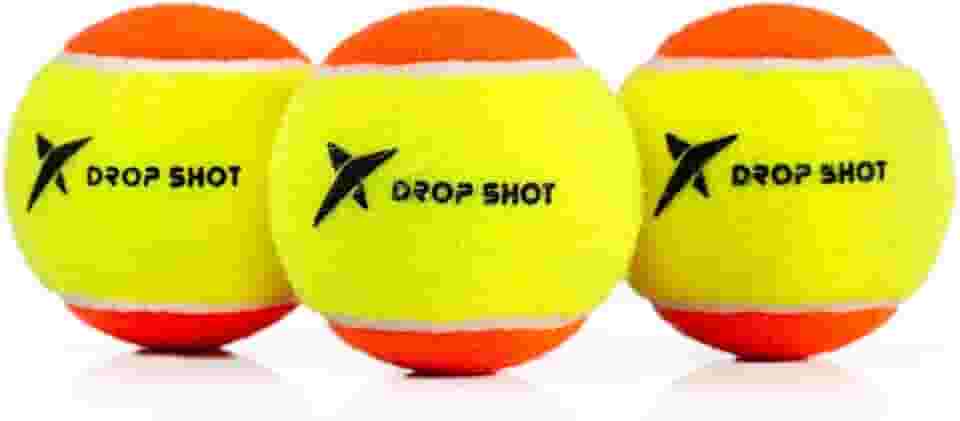 BOLA DE BEACH TENNIS DROP SHOT, AMARELA C/LARANJA