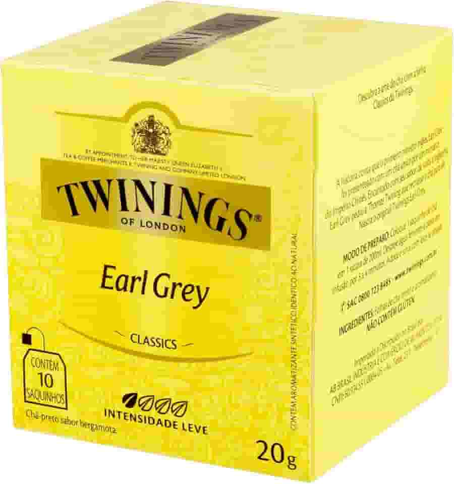 Chá Preto Earl Grey 20G - Caixa com 10 Unid