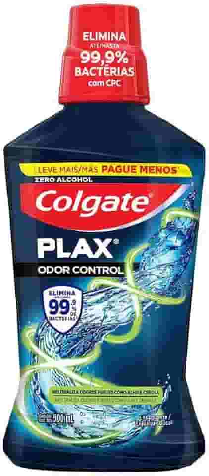 Enxaguante Bucal Sem Álcool Colgate Plax Odor Control 500ml