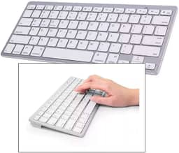 Teclado Bluetooth Universal sem Fio Ipad Iphone Computador Android Mac Note