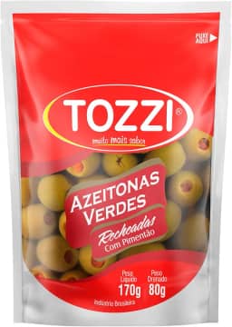 Tozzi Azeitona Verde Recheada Sachet Pouch 80g