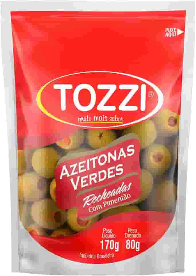 Tozzi Azeitona Verde Recheada Sachet Pouch 80g