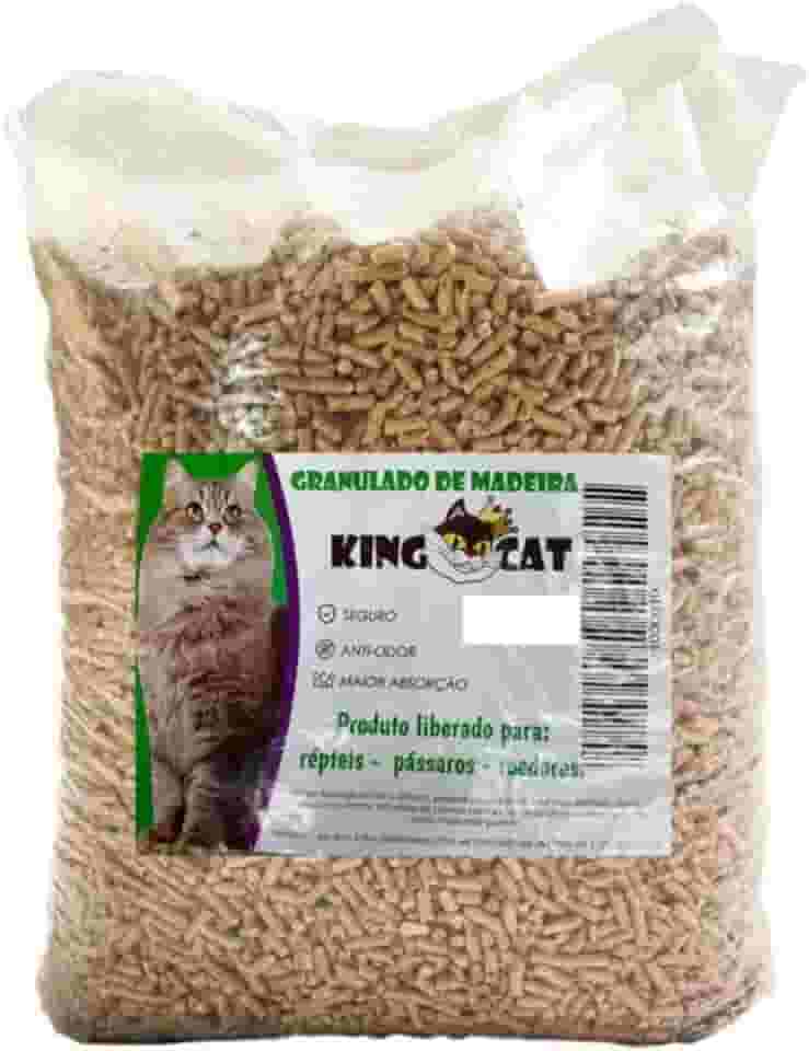 Granulado de Madeira King Cat 20kg