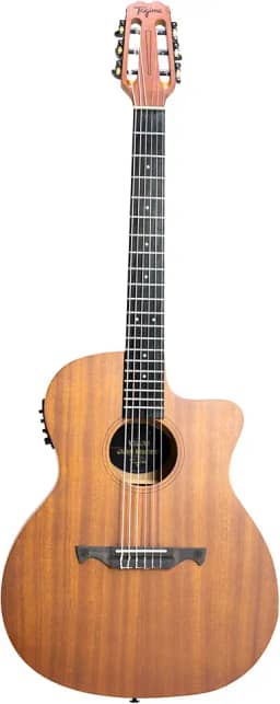 VIOLÃO GRAND AUDITORIUM CUTAWAY EQ NYLON T/SAPELE B/S SAPELE VEGAS GRAN RESERVA NTOP TAGIMA