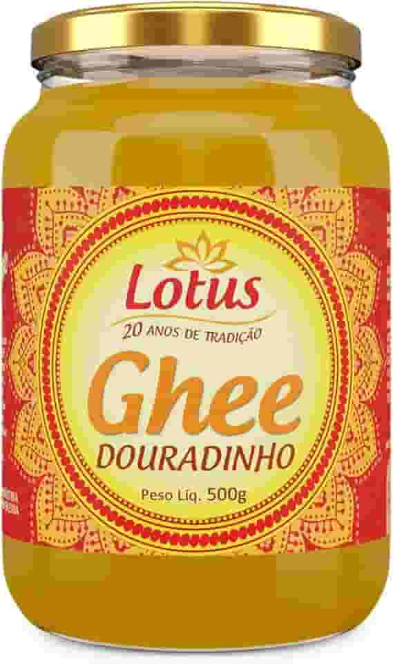 Manteiga Clarificada Lotus Ghee Douradinho 500g Sem Lactose