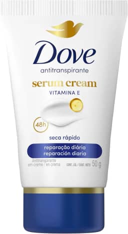 Dove Desodorante Antitranspirante em Creme Sérum Reparação Diária 50 G